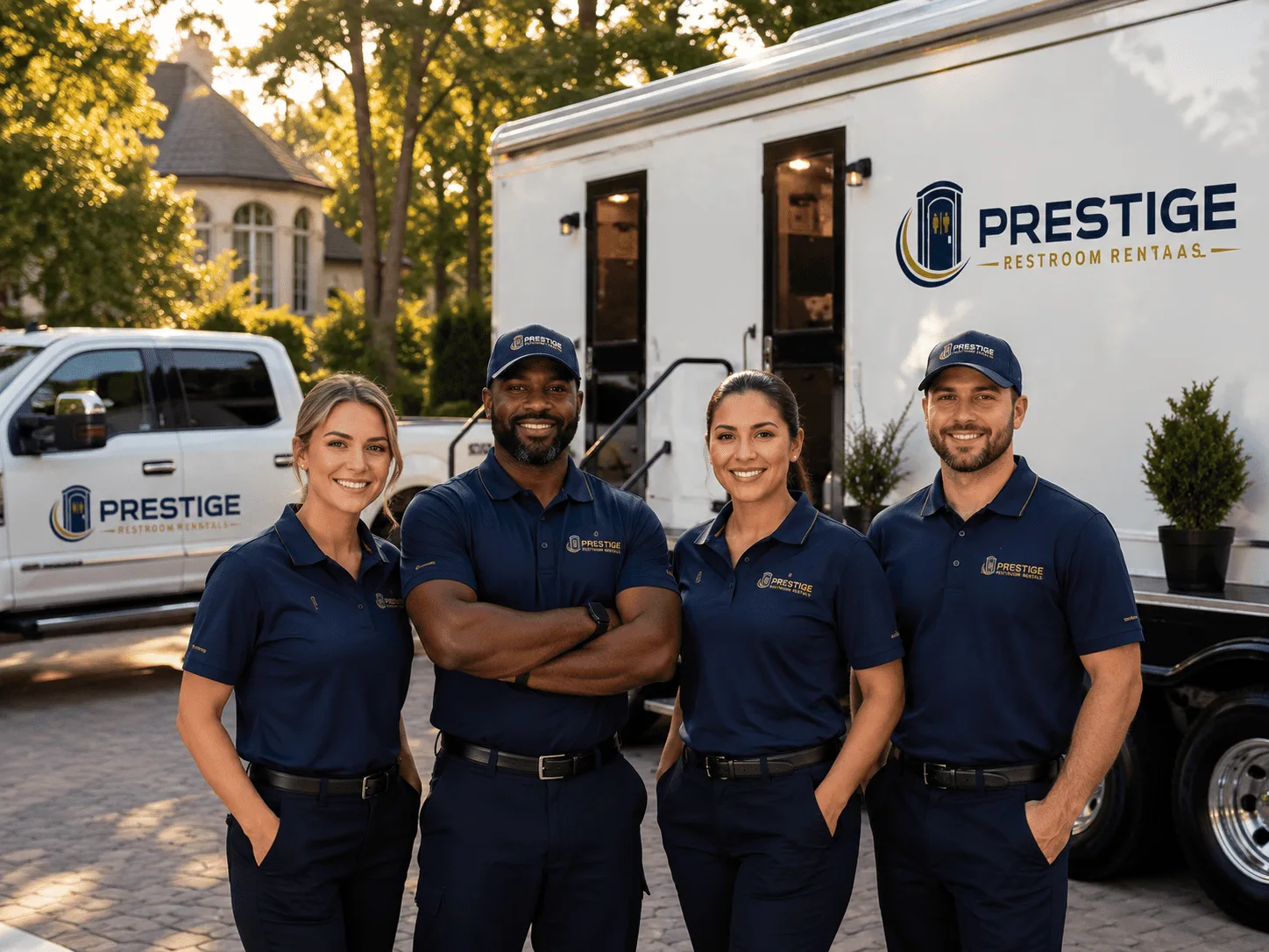 Trusted Luxury Portable Restrooms company in Hoffman, MN